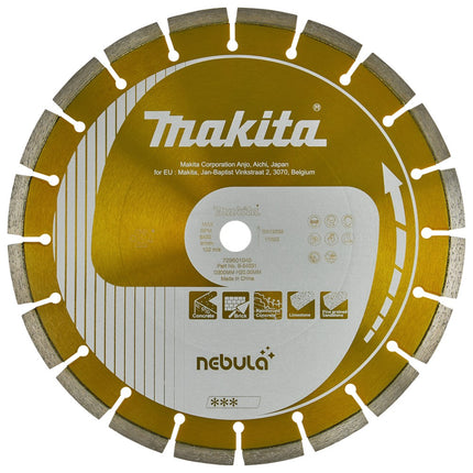 Afbeelding Makita diamantschijf 300x20mm oranje B-54031