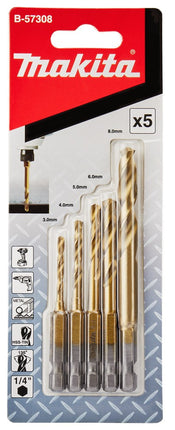 Afbeelding Makita metaalborenset hss-t 5-dlg B-57308