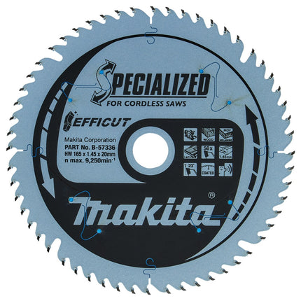 Afbeelding Makita zaagb hout 165x20x1,6 56t B-57336