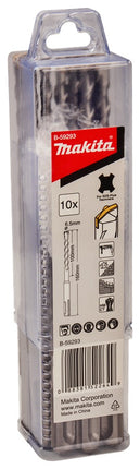 Afbeelding Makita sds hamerboor 6,5x160 10st B-59293