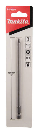 Afbeelding Makita schroefbit pz2x150 B-59950