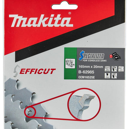 Afbeelding Makita zaagb ffcut 165x20x2,0 25t B-62985