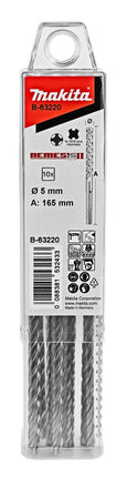 Afbeelding Makita p4s:sds-plus boor 5x165mm 10st B-63220