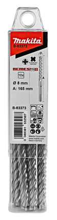 Afbeelding Makita p4s:sds-plus boor 8x165mm 10st B-63373