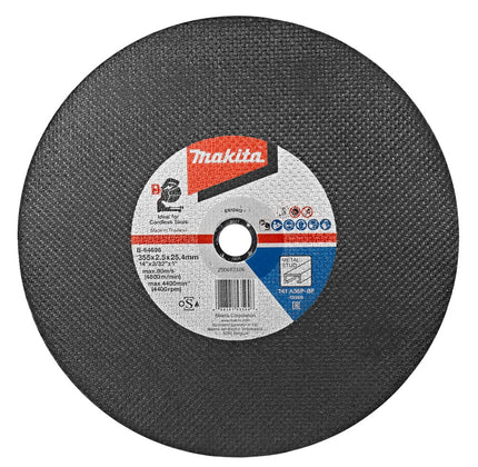 Afbeelding Makita doorslijpsch.355xx25,4 metaal B-64696-5