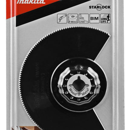 Afbeelding Makita segm.zaagbl. bim ht/met 100mm B-64808