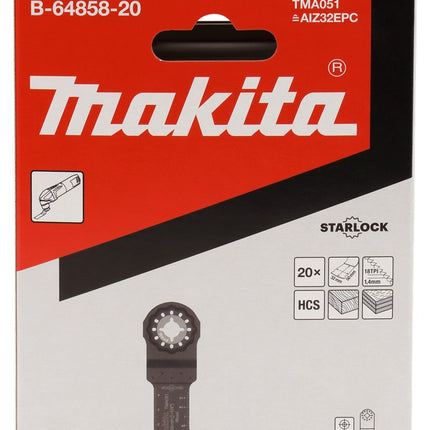 Afbeelding Makita e-cut zaagbl. hcs hout 32mm B-64858-20