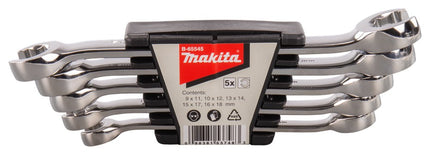 Afbeelding Makita ringsleutelset 5dlg open B-65545