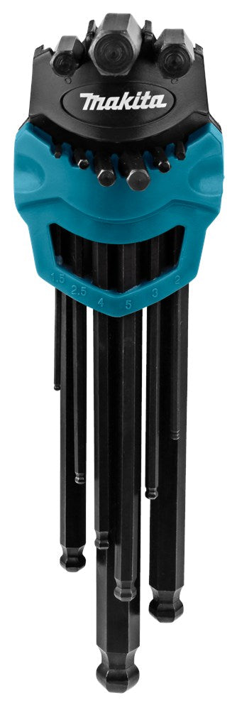 Afbeelding Makita inbussleutelset 9-dlg B-65894