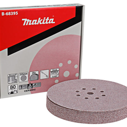 Afbeelding Makita schuurschijf k80x225mm B-68395