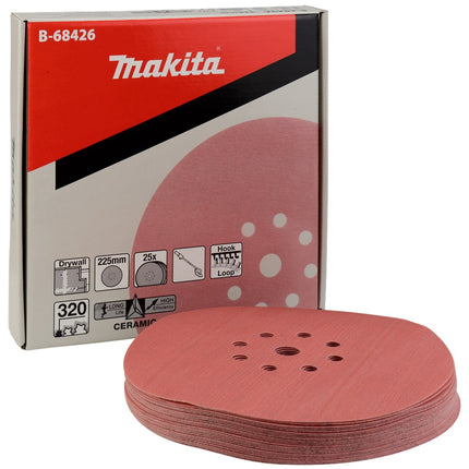 Afbeelding Makita schuurschijf k320x225mm B-68426