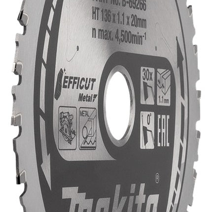 Afbeelding Makita zaagb ffcut 136x20x1,1 30t 0g B-69266