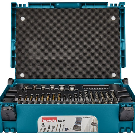 Afbeelding Makita sds boor/bitset 65-dlg mbox B-69478