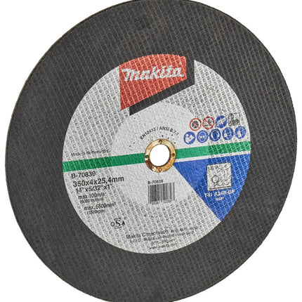 Afbeelding Makita doorslijpsch.350x25,4mm metal B-70839