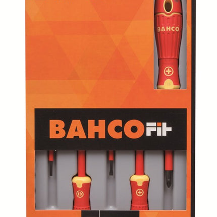 Afbeelding BAHCO geisoleerde schroevendraaier set 5 delig slot/ph B220.005