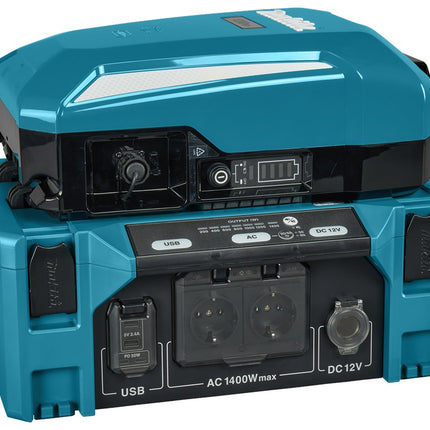 Afbeelding Makita set omvormer rugaccu 40v BAC01PDC1200NL