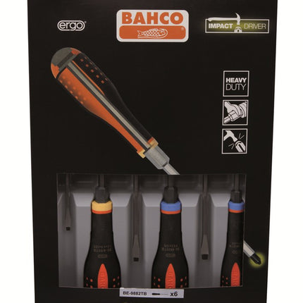 Afbeelding BAHCO schroevendraaierset ergo 6-d tb BE-9882TB
