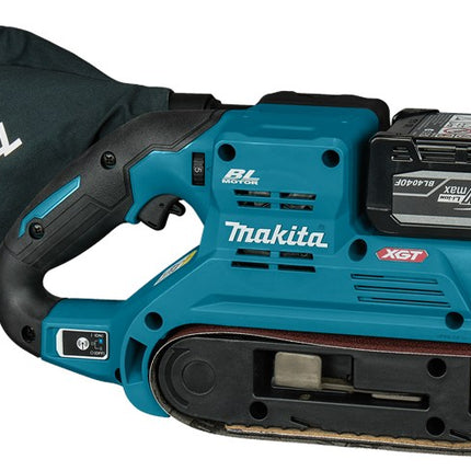 Afbeelding Makita xgt 40 v max bandschuurmachine 76mm BS001GZ