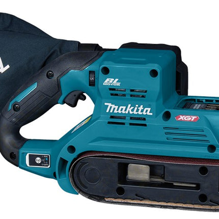 Afbeelding Makita xgt 40 v max bandschuurmachine 76mm BS001GZ