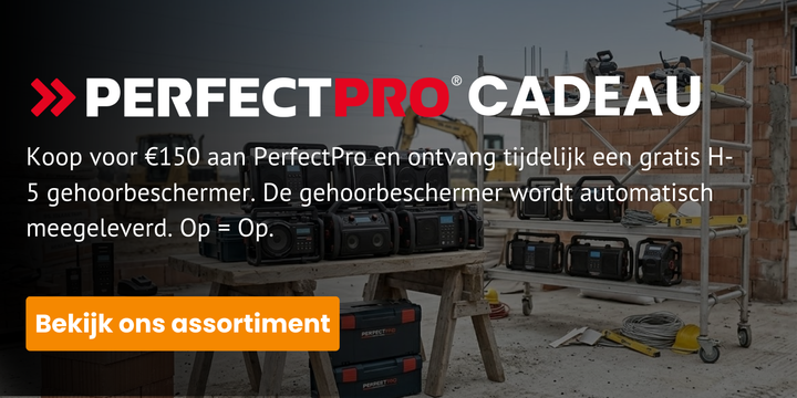 PerfectPro : Radio cadeau actie