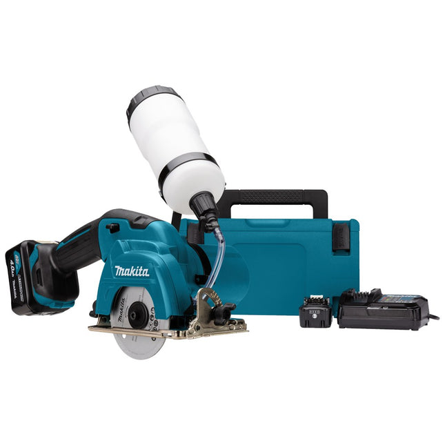 Afbeelding Makita 12 v max diamantsnijder nat 85 mm CC301DSMJ