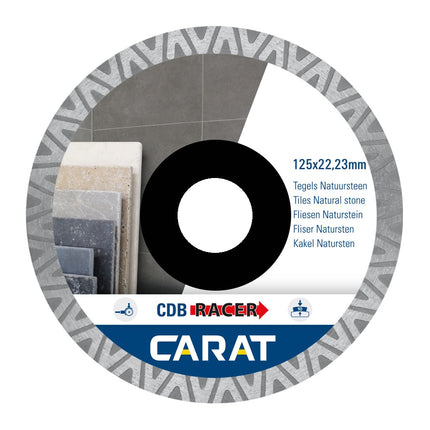 Afbeelding Carat diamantzaag voor tegels en natuursteen CDBM RACER