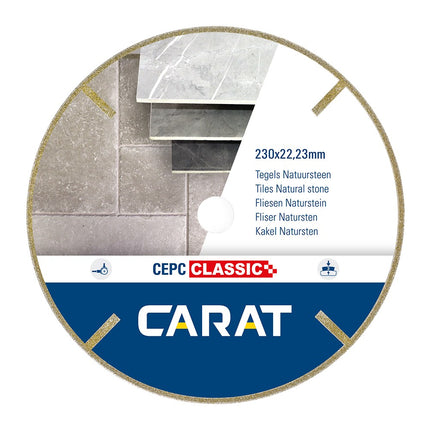 Afbeelding Carat diamantzaag voor natuursteen en kunststoffen CEPC CLASSIC