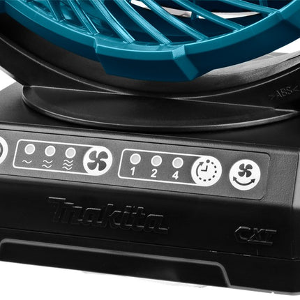 Afbeelding Makita 12 v max ventilator met zwenkfunctie CF101DZ