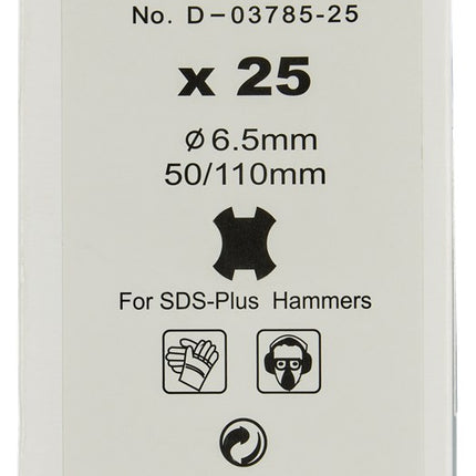Afbeelding Makita sds hamerboor 6,5x110mm D-03785-25