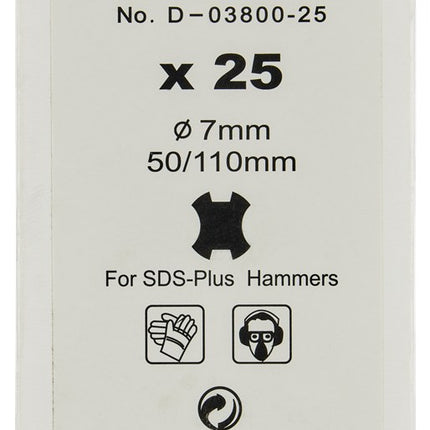 Afbeelding Makita sds hamerboor 7x110mm D-03800-25
