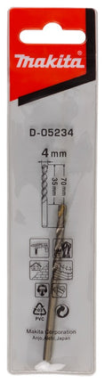 Afbeelding Makita steenboor 4x70mm D-05234