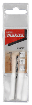 Afbeelding Makita houtspiraalboor 3x60mm D-07026
