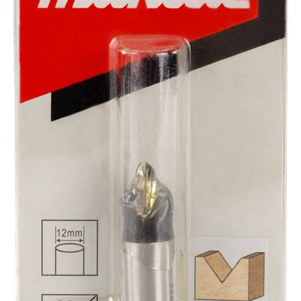 Afbeelding Makita v-groeffrees hm 12,7mm s12 D-10702