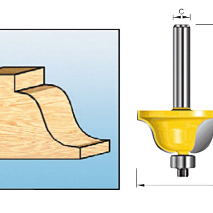 Afbeelding Makita lijstfrees lag. hm 34,9mm s8 D-11558