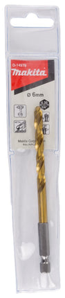 Afbeelding Makita metaalboor hss-tin 6,0x110mm D-14978
