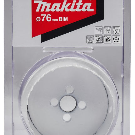 Afbeelding Makita gatzaag 76mm bim basic D-17114