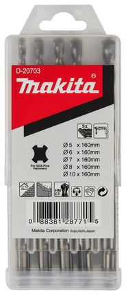 Afbeelding Makita sds borenset 5dlg D-20703