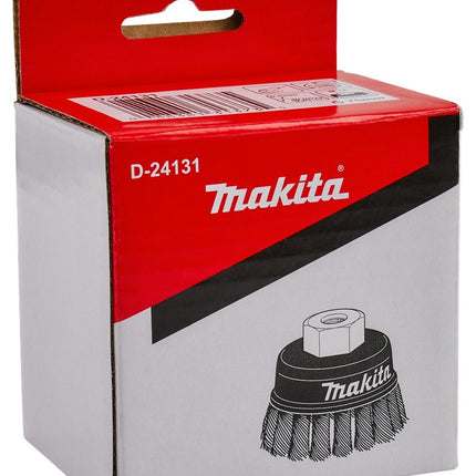 Afbeelding Makita komborstel knot m14x75mm D-24131