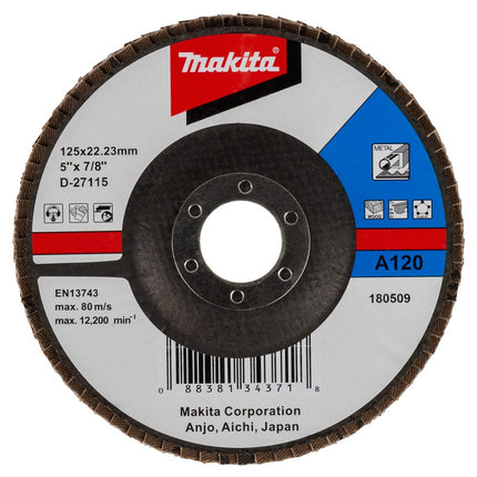 Afbeelding Makita lamellenschuursch. 125x22 k120 D-27115