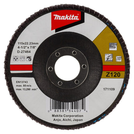 Afbeelding Makita lamellenschuursch. 115x22 k120 D-27464