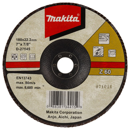 Afbeelding Makita lamellenschuursch. 180x22 k60 D-27545