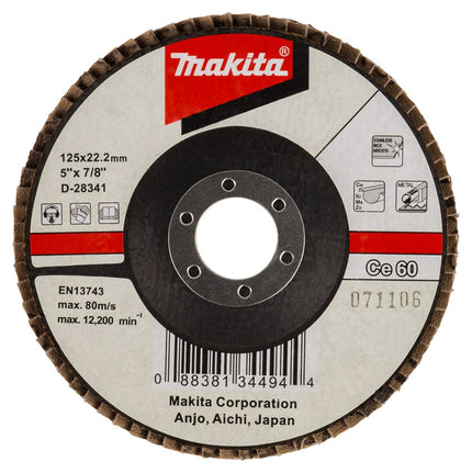 Afbeelding Makita lamellenschuursch. 125x22 k60 D-28341