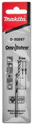 Afbeelding Makita multi-boor 3,0x60mm D-30287