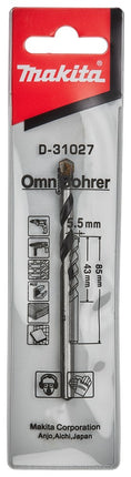 Afbeelding Makita multi-boor 5,5x85mm D-31027