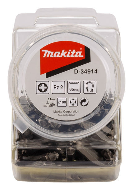 Afbeelding Makita schr.b pz2-pz2 65mm 100st pot D-34914