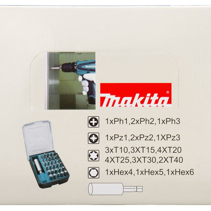 Afbeelding Makita displ 12 bitset 31dlg D-34936-12