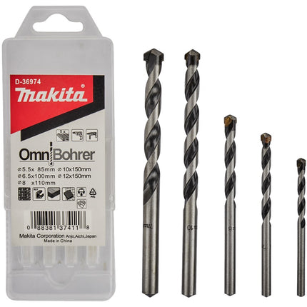 Afbeelding Makita multiborenset 5-delig D-36974