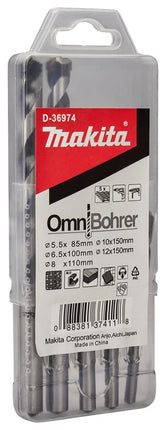 Afbeelding Makita multiborenset 5-delig D-36974