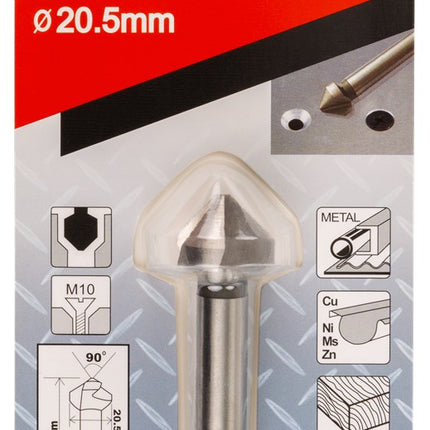 Afbeelding Makita verzinkboor 20,5 x 63mm 3-cut D-37487