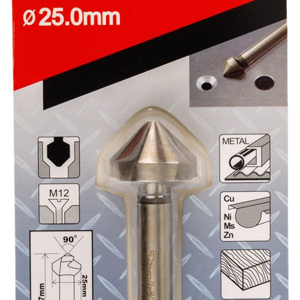 Afbeelding Makita verzinkboor 25 x 67mm 3-cut D-37493